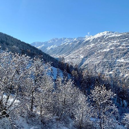 La Chaumiere D'Herens Vernamiege Bagian luar foto