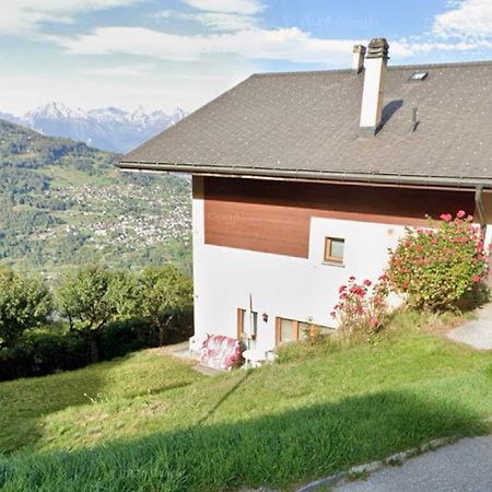 La Chaumiere D'Herens Vernamiege Bagian luar foto