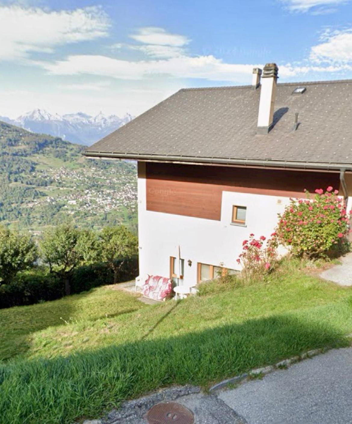 La Chaumiere D'Herens Vernamiege Bagian luar foto